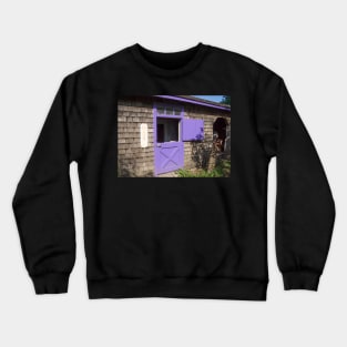 purple door Crewneck Sweatshirt